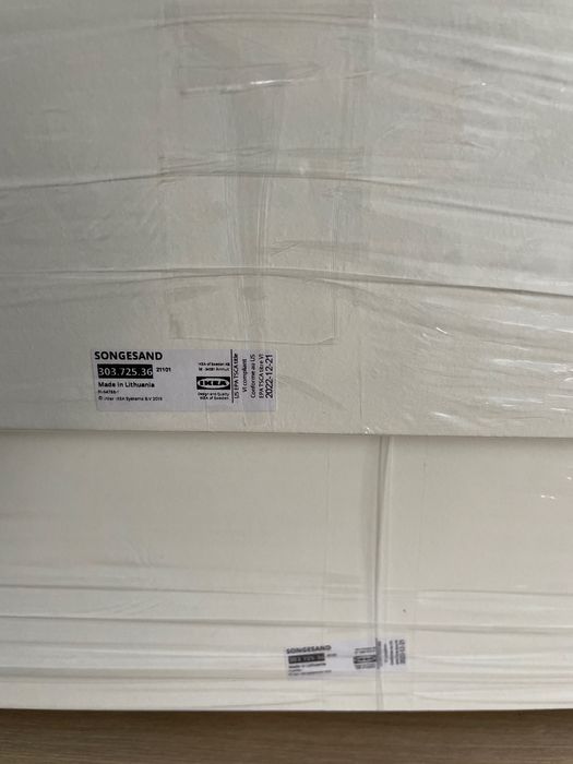 Conjunto gavetões cama SONGESAND IKEA