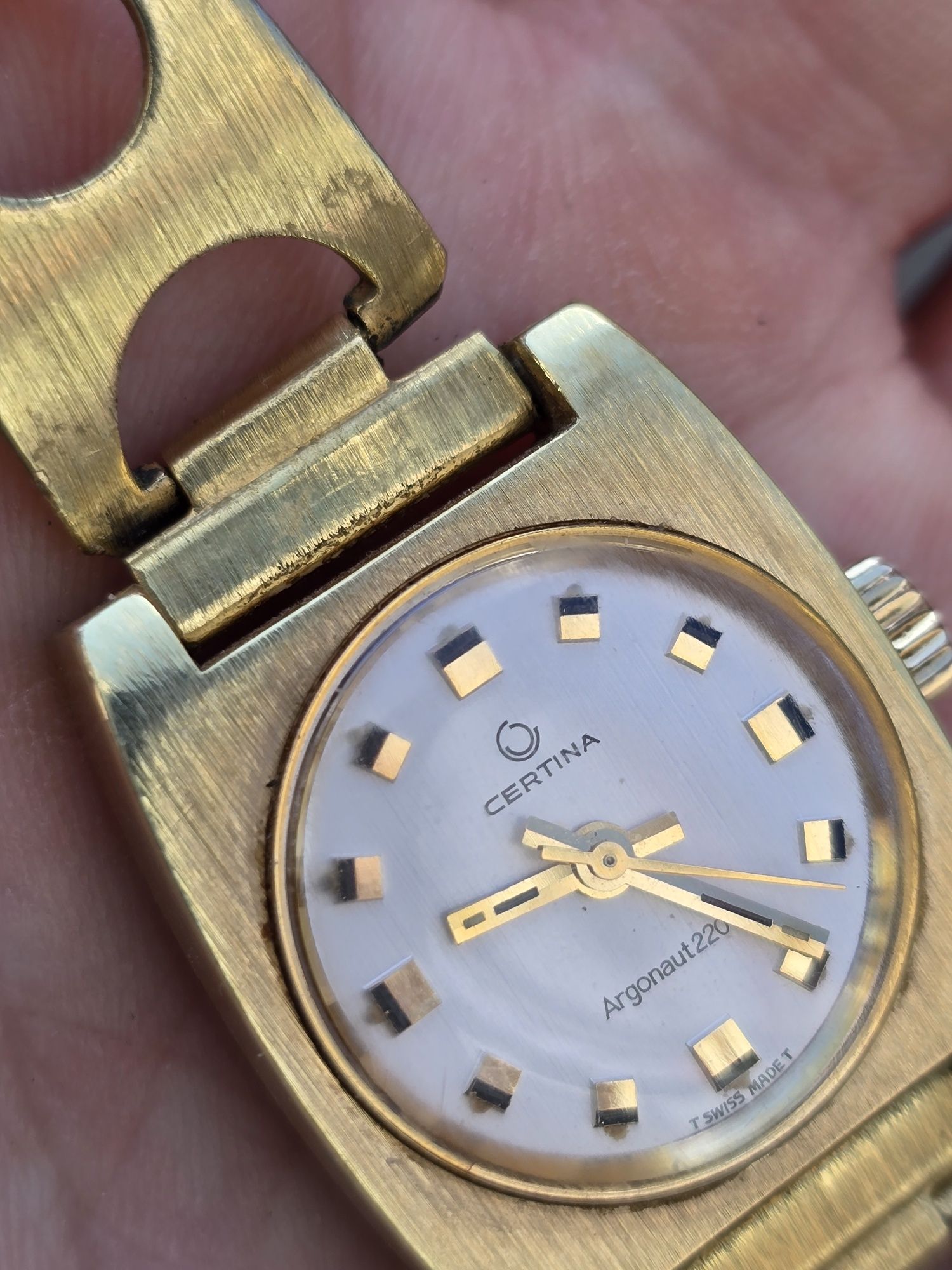 Damski zegarek vintage Certina Argonaut 220
