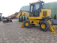 koparka kołowa komatsu pw 118 mr cat,case