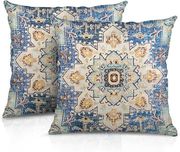 Lniane Poszewki dekoracyjne 2 szt. Boho, 45x45