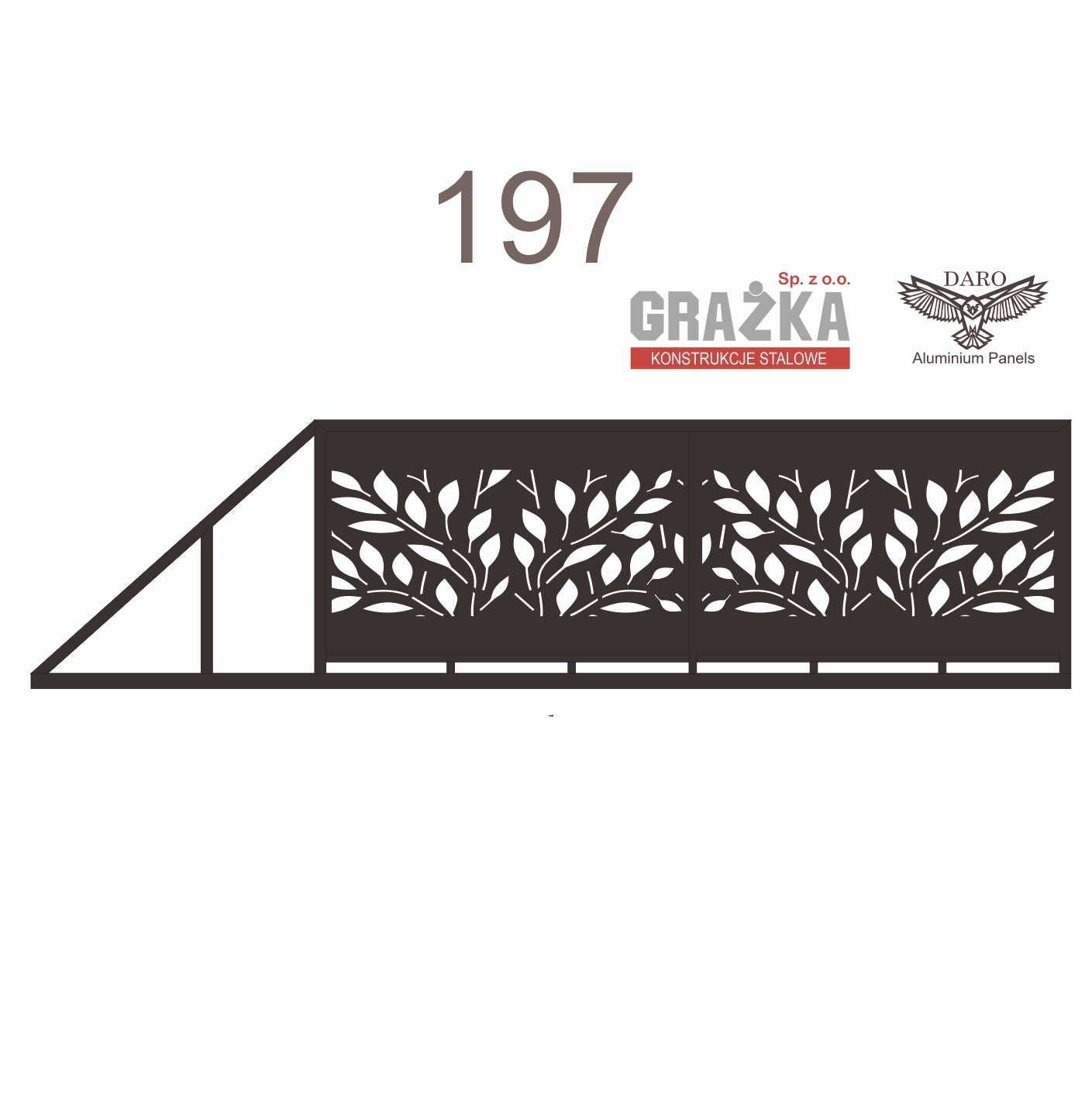 Brama przesuwna CNC 4m x 1,42m ocynk + kolor PRODUCENT