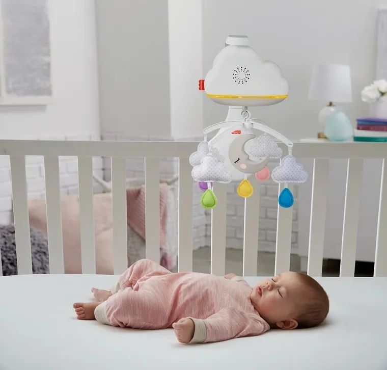 Fisher-Price Chmurkowa Karuzela z Lampką Dźwięk