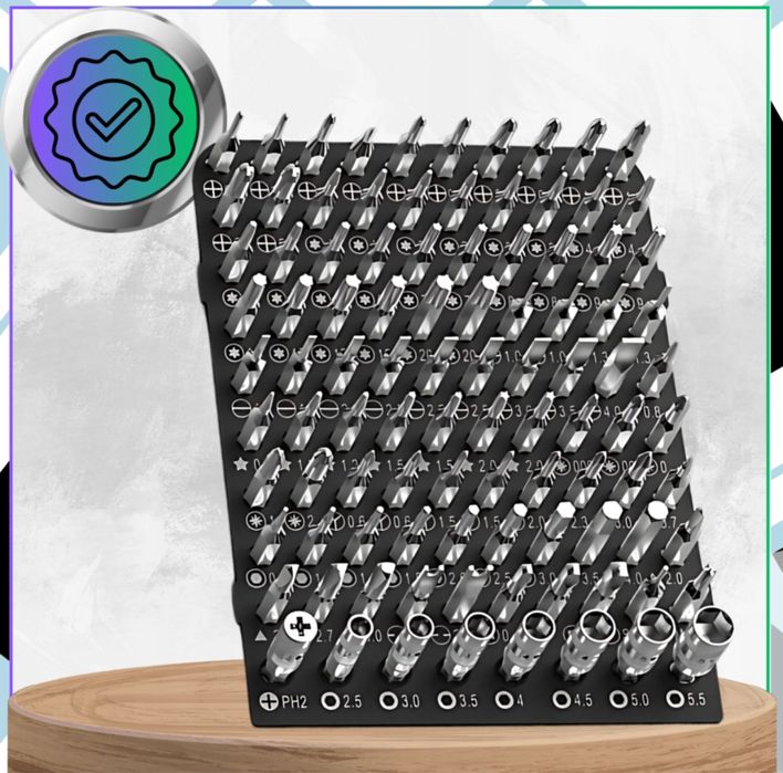 Zestaw wkrętaków precyzyjnych 115w1 TORX CR-V śrubokręty dokładne