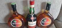 Garrafas de bebidas antigas