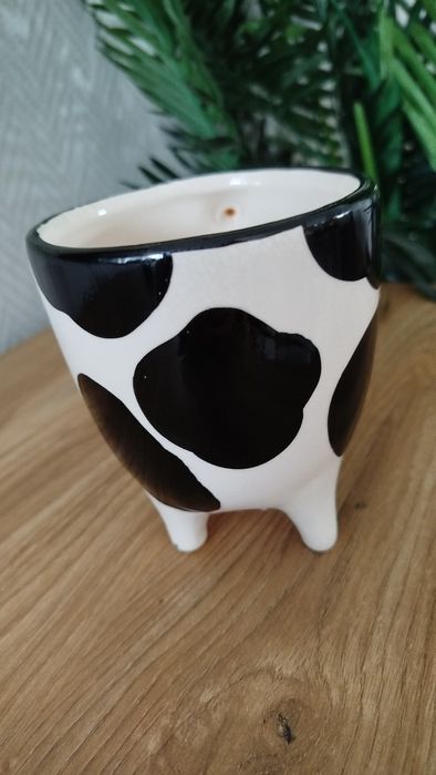 Kubek krowa kubek w krowie łaty