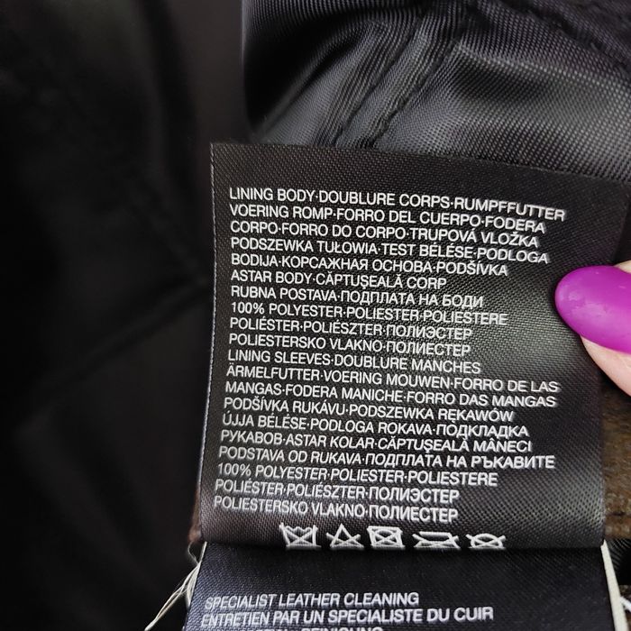 Casaco de couro Canda