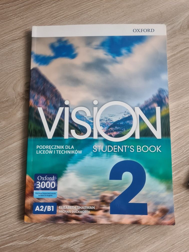 Komplet podręcznik+ćwiczenia do j. Angielskiego Vision Student's Book