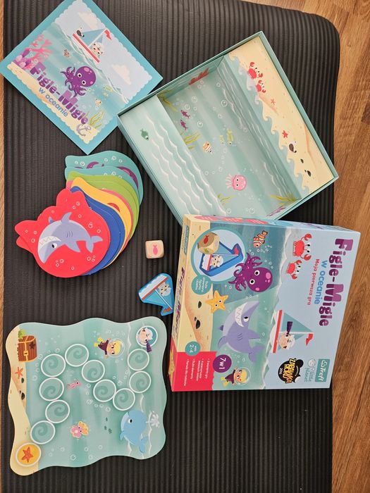 Gra dla dzieci Figle-Migle w oceanie