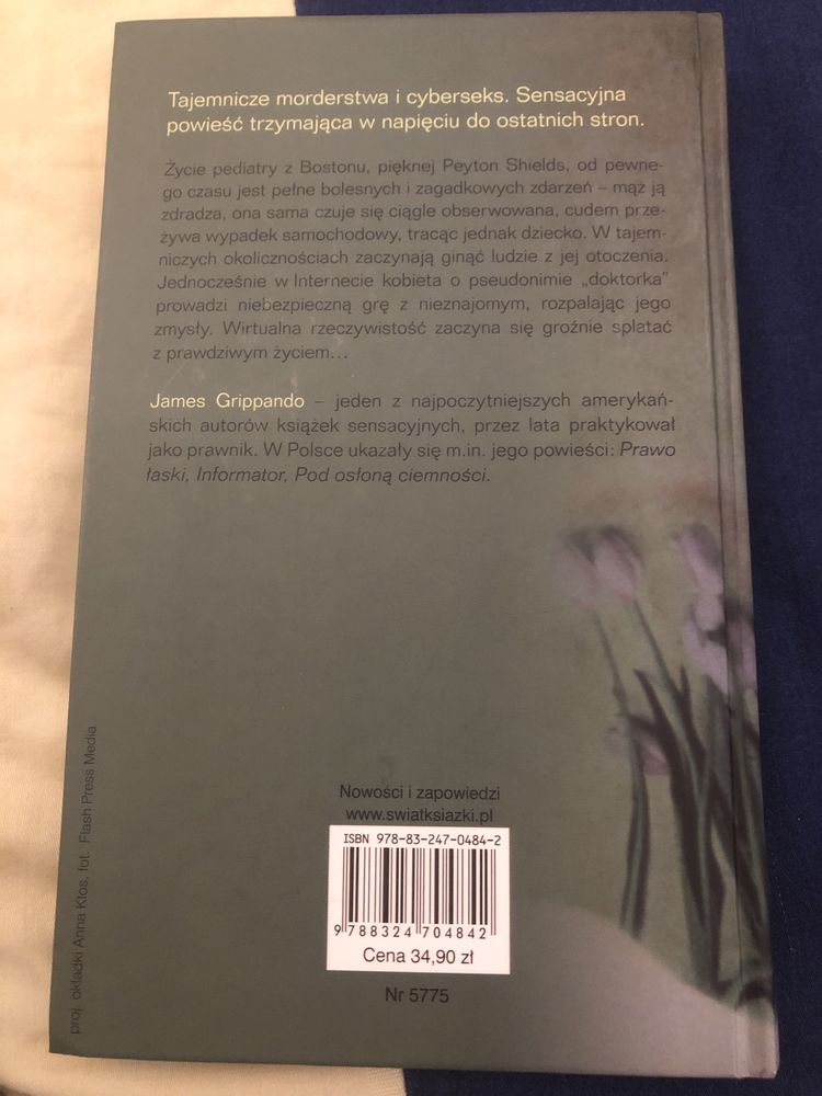 Książka „Niewierna żona” James Grippando
