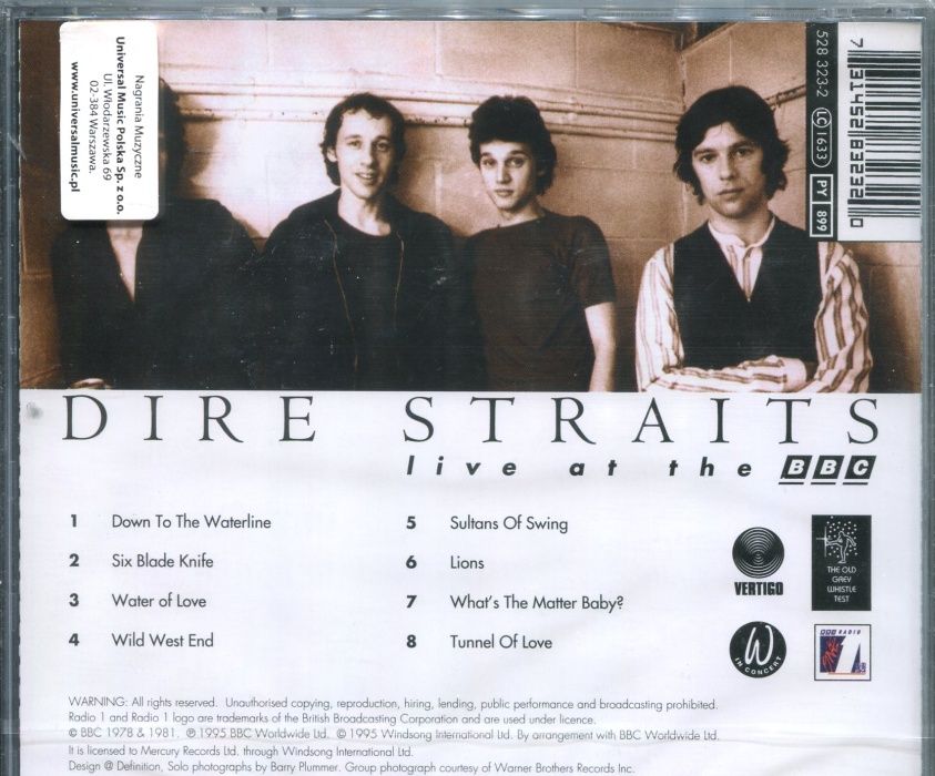 Dire Straits Live At The BBC /CD/