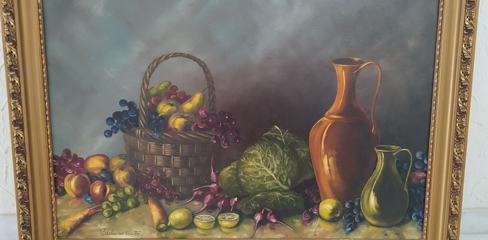 Pintura a óleo s/tela - Carlos dos Santos