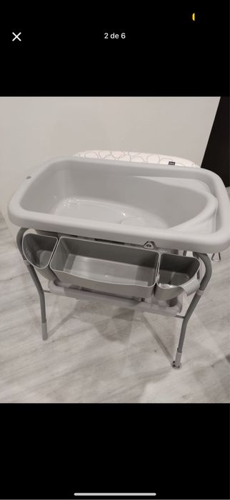 Banheira/Trocador com suporte chicco