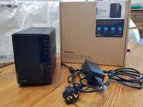 Synology DS218+ - NAS do domu/małej firmy, akcesoria, stan bdb