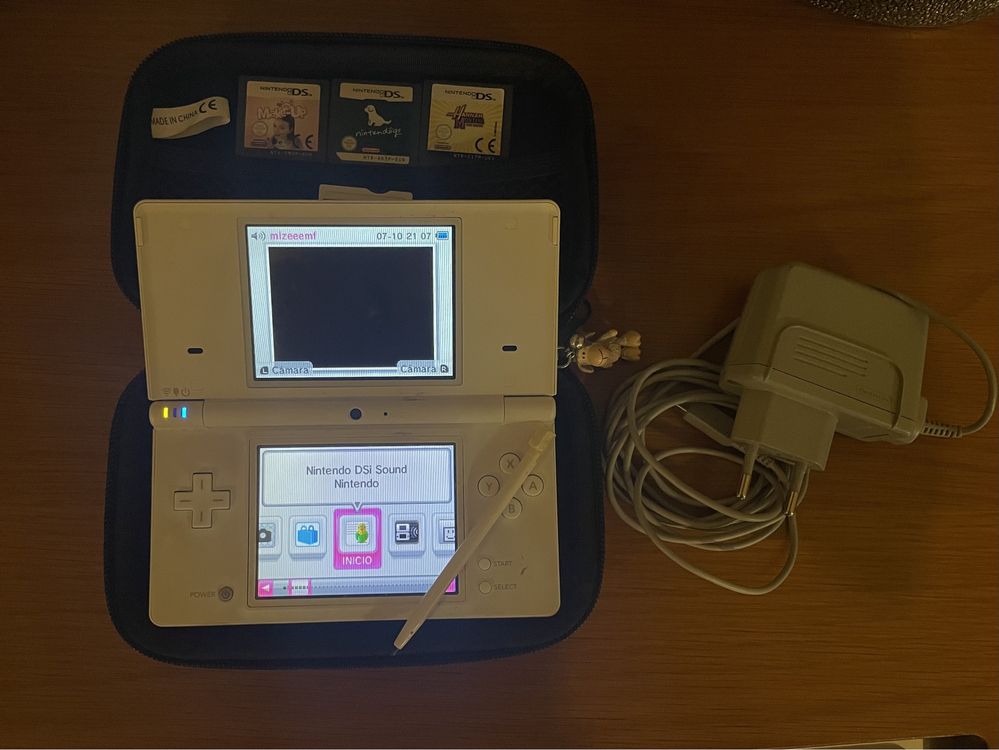 Nintendo dsi com jogos