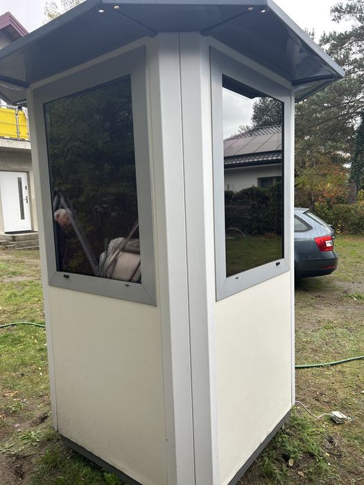 Budka ochroniarza parking stróżowka