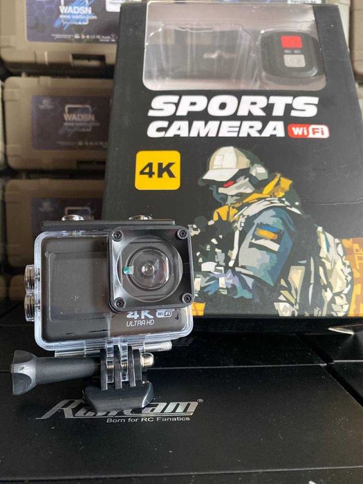 Камера на шолом  Гоу Про на каску GoPRo Тактична камера 4к якість