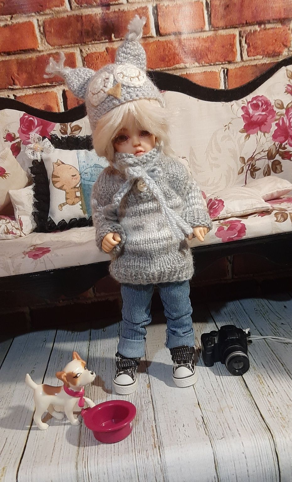 Хлопчик BJD формат YoSD 1/6. Шарнірна лялька