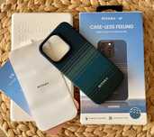 Etui Case Pitaka iPhone 15 PRO Ultra cieńki z Aramidu MagEZ Moonrise