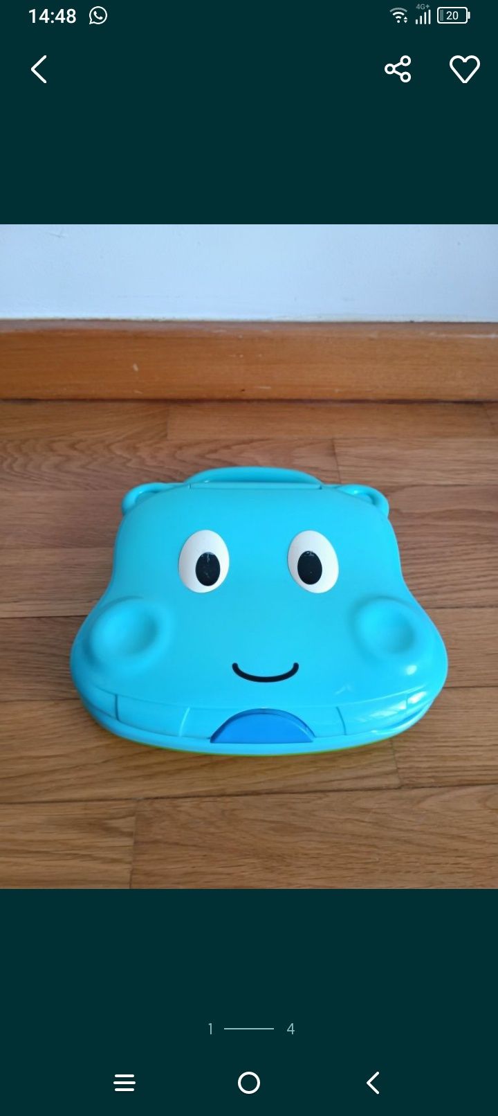 Brinquedos bebés pirâmide multifunções,comando,computador,gato falante