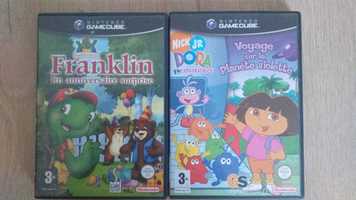 Dora the Explorer e Franklin na Nintendo GameCube