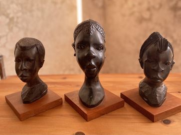 Afrykańskie Rzeźby Popiersia nowa cena