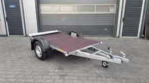 Przyczepka samochodowa platforma 216x126 750 kg Producent - TRANSPORT