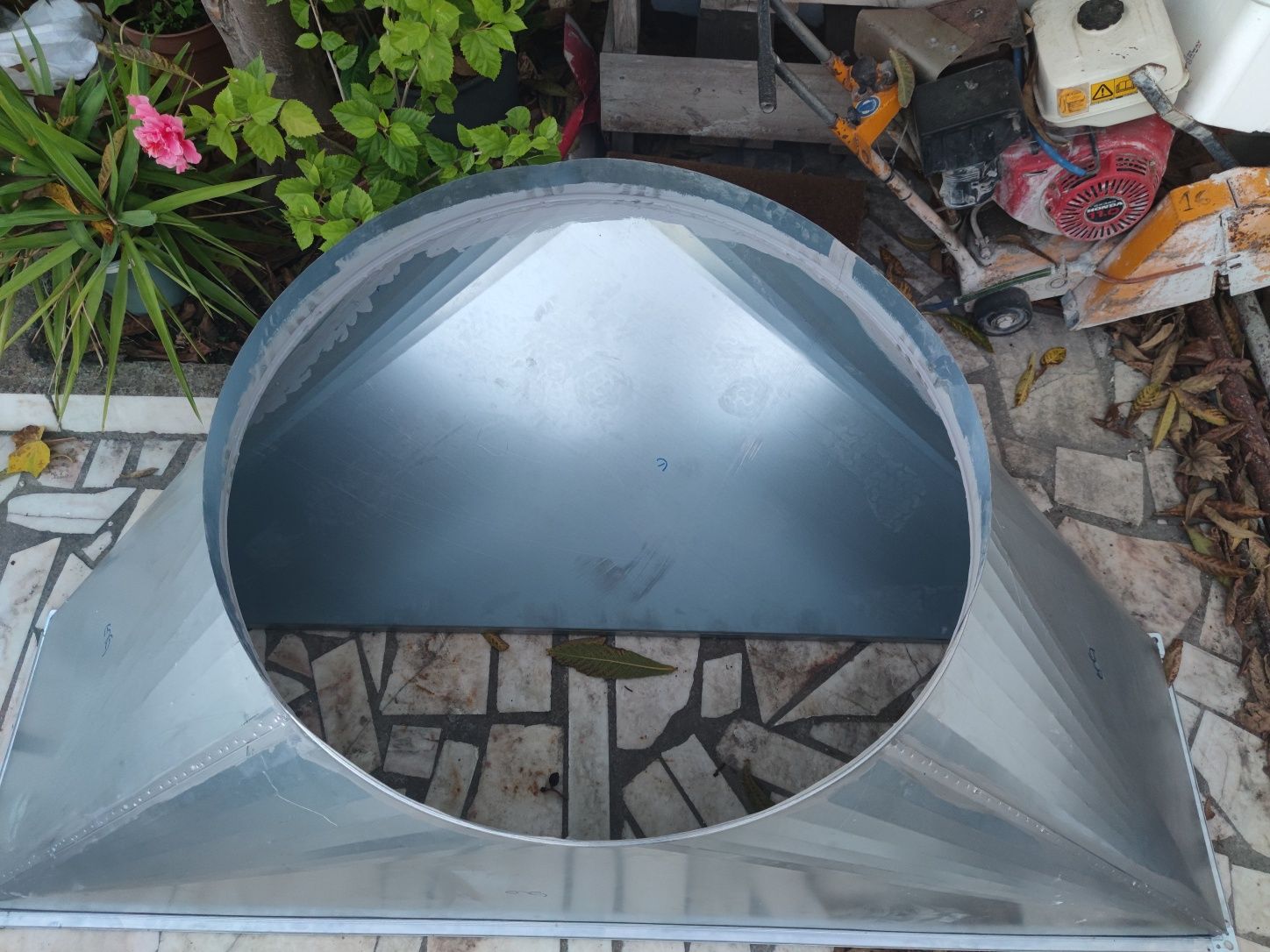 Funil de ventilação