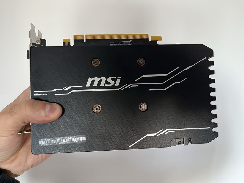 Nvidia GTX 1660 Super MSI