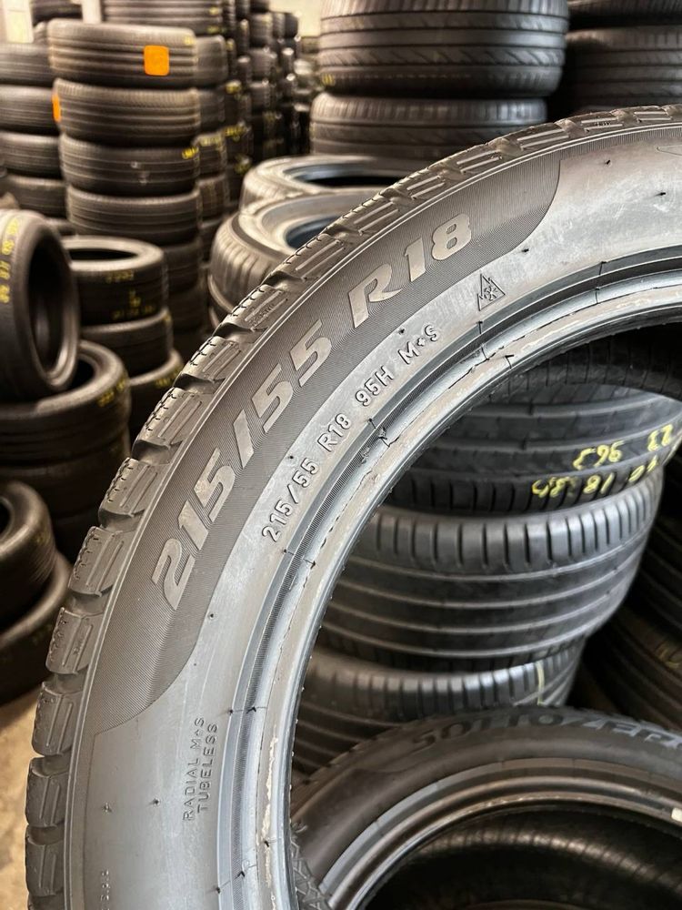 Шини Зимові 215х55хR18 PIRELLI SOTTOZERO 3 / 4шт / 90+%Залишок / 2022р