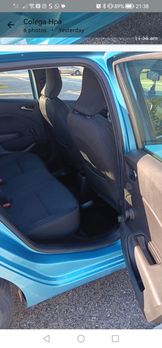 Carro Renault, azul, perfeito estado