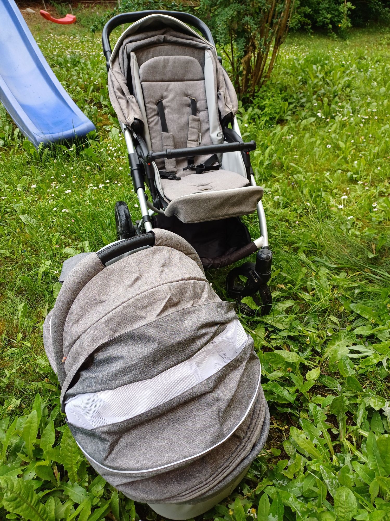 Wózek 2w1 Bebetto luca s-line