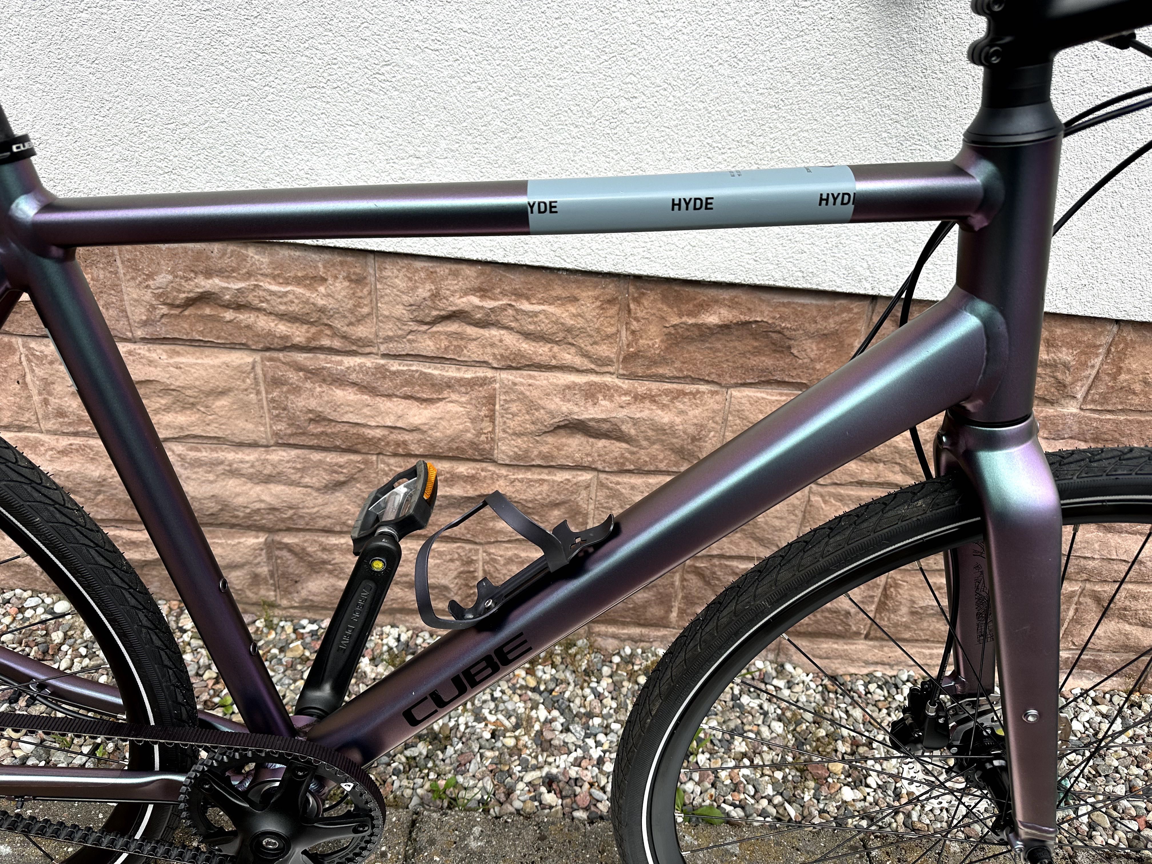 Jak nowy Cube Hyde Race Fitness -pasek Gates CDX  -Alfine 8-Kameleon