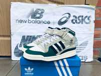 Кроссовки Adidas Forum кожаные высокие