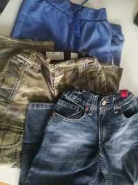 3 pary spodni dla chłopca (rozm.122 ), Wrangler, Old Navy, Pepco