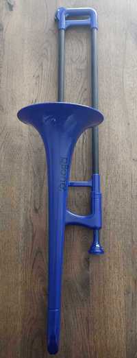 Mini puzon altowy w stroju Eb pBone - niebieski pokrowiec ustnik