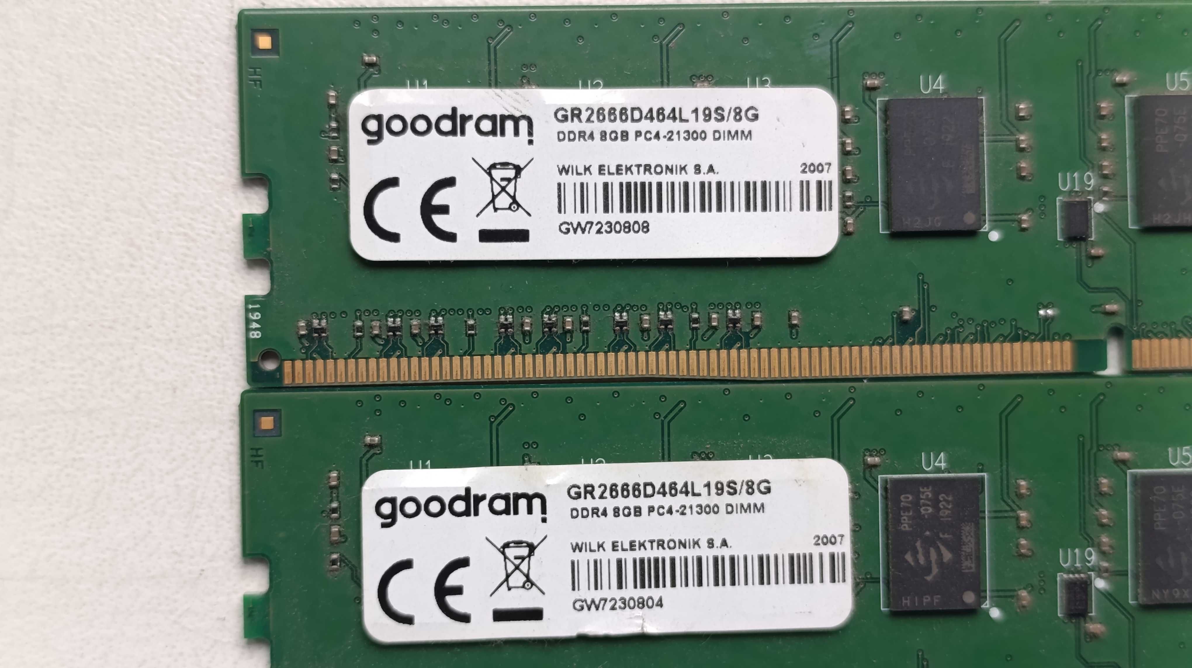 Оперативна пам'ять Goodram GR266D464L19S/8G DDR4 ОЗУ