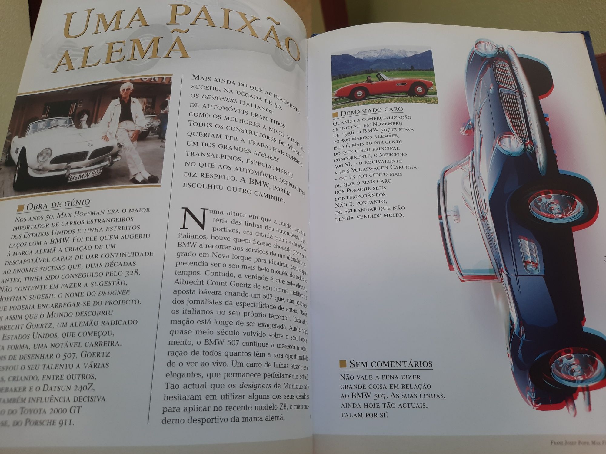 Livro BMW da colecção "O Homem e a Maquina"