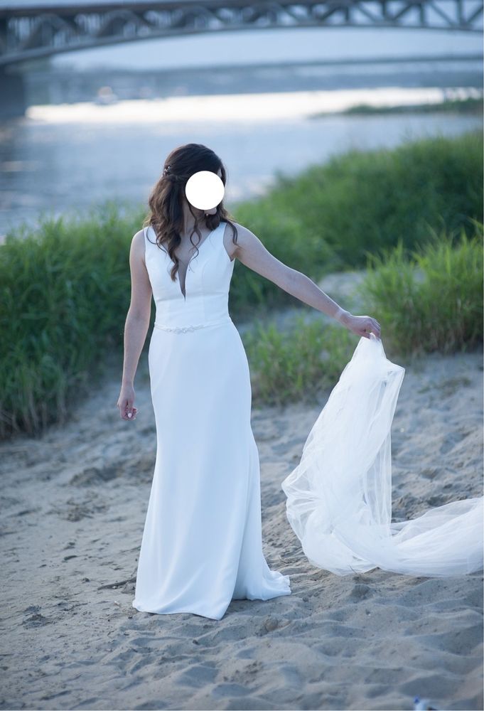 Suknia ślubna Herm’s Bridal 163 + 7 cm