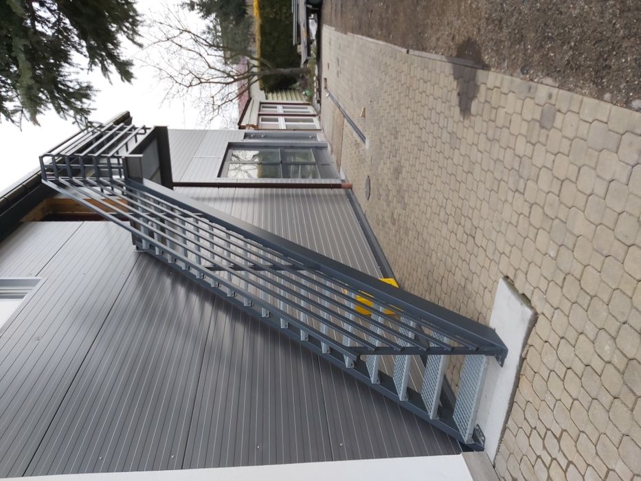 Balustrada balkonowa 100x20 ocynk malowana proszkowo