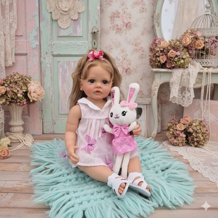 Реборн лялька  вінілова 55 см, Reborn  кукла