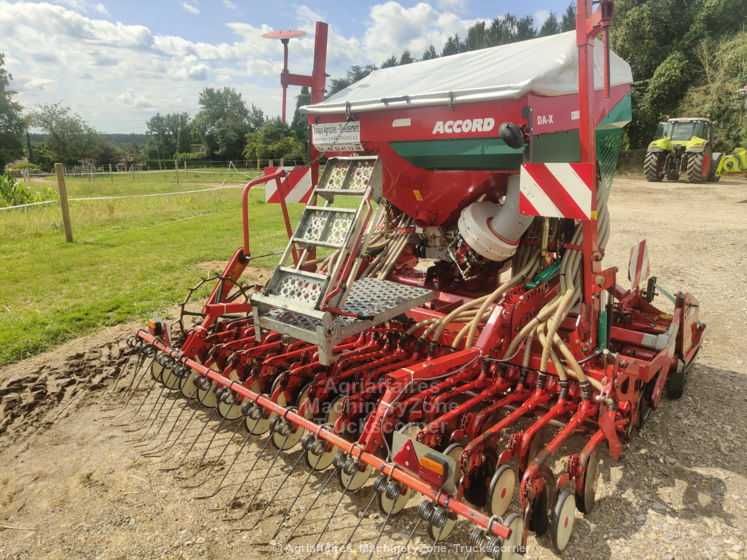 Agregat uprawowo siewny kverneland Accord Da-x 3 m,  talerzowy, kółka