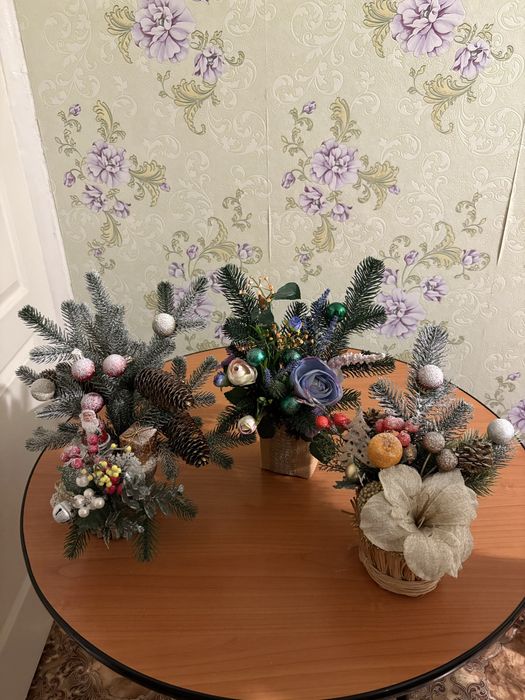 Новогодняя композиция декор