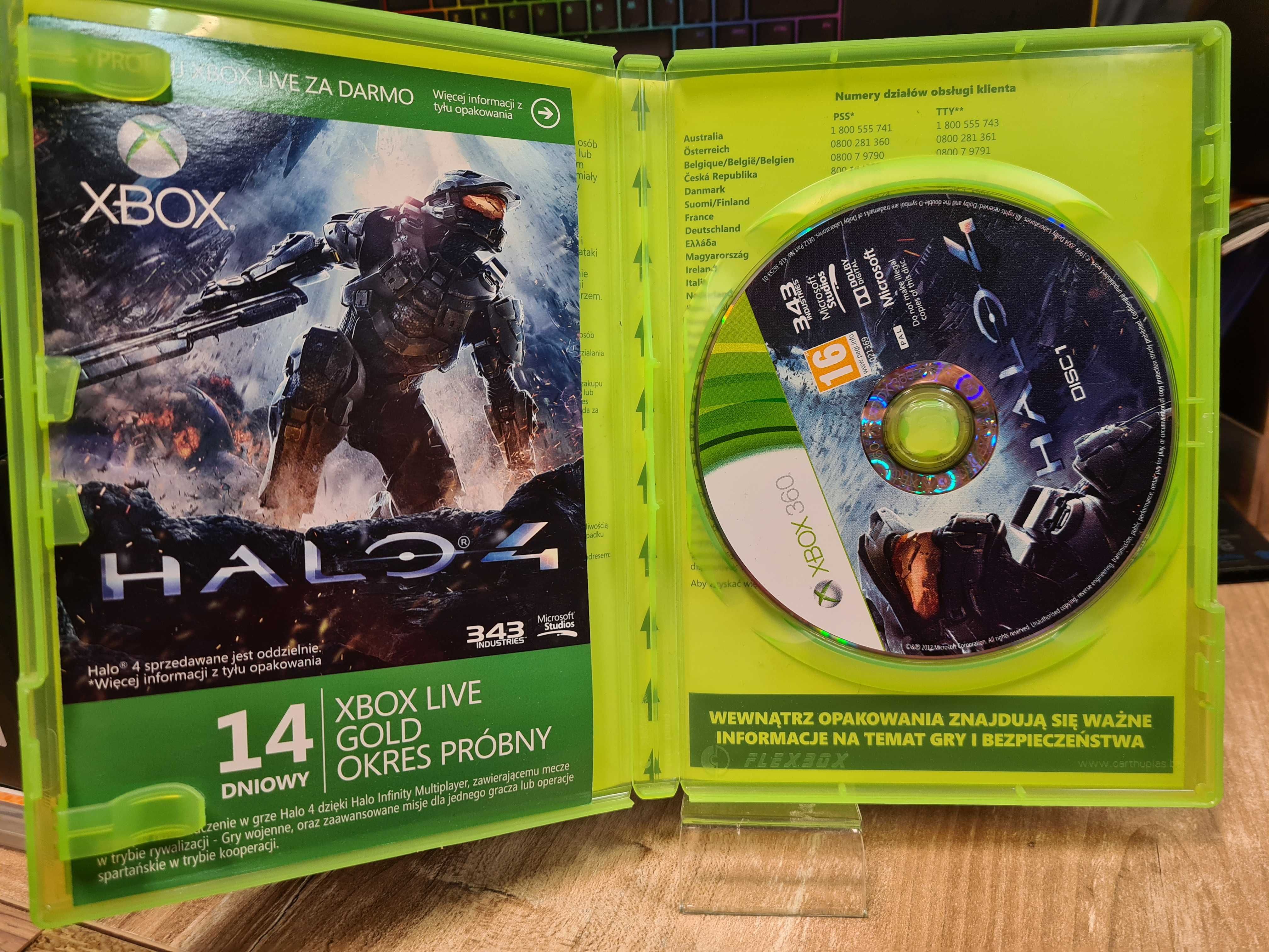 Halo 4 XBOX 360, Sklep Wysyłka Wymiana