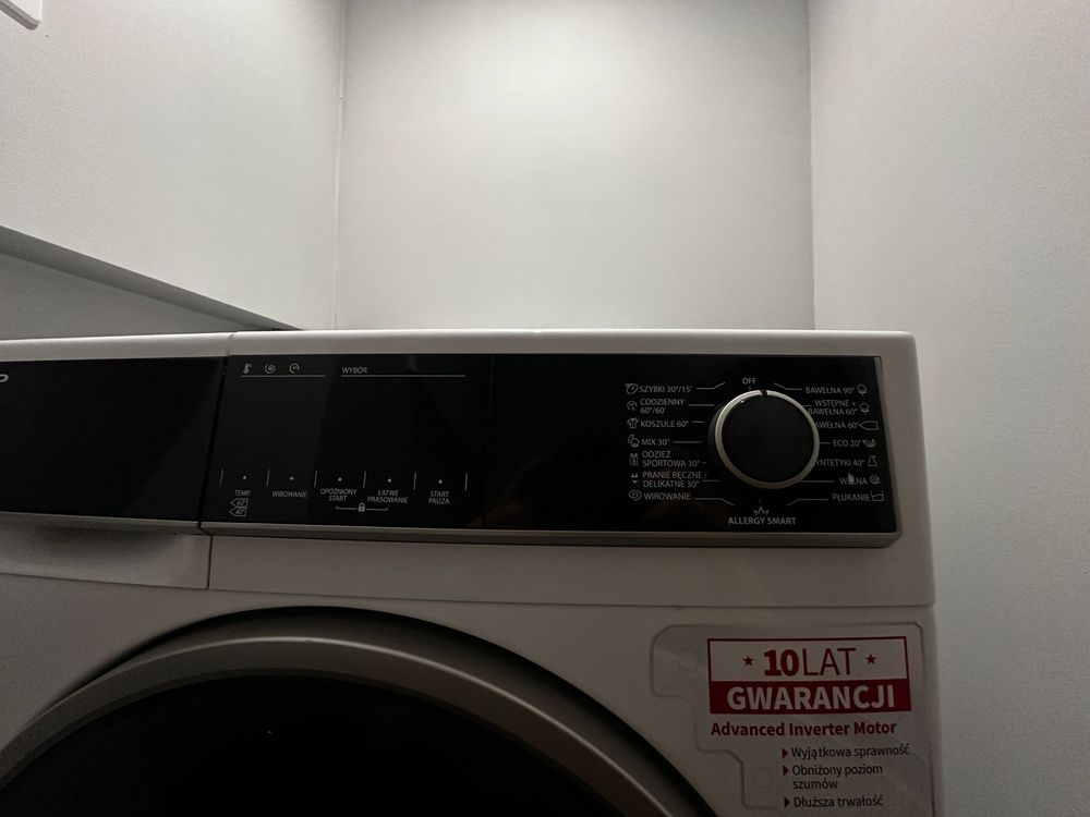 Pralka Sharp ES-HFH814AW3 – 8 kg, 1400 obr