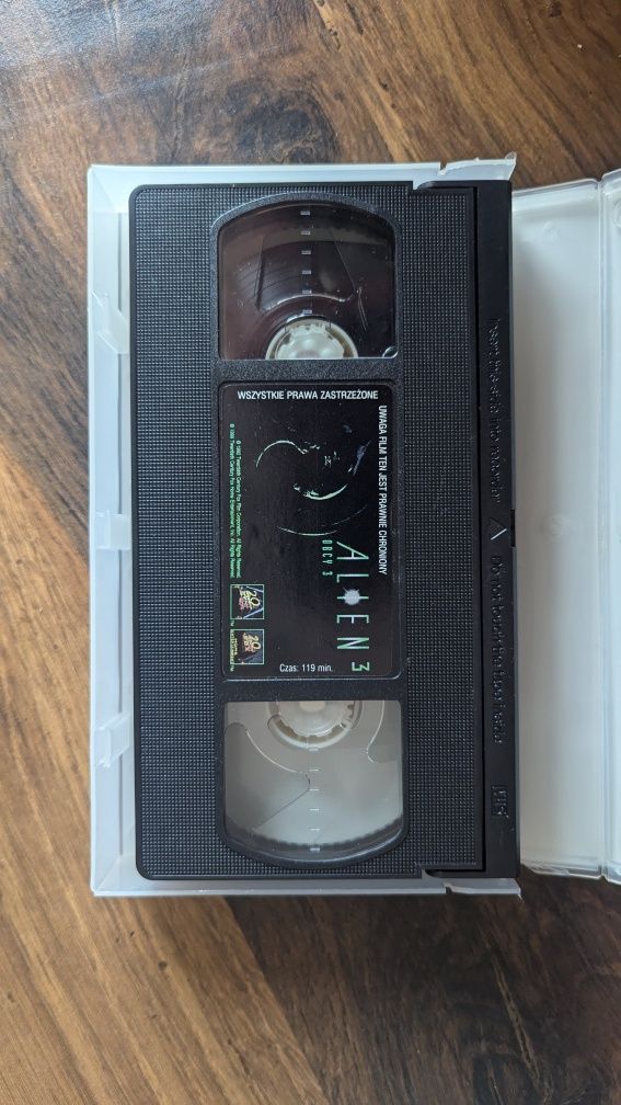 Alien Obcy saga 4 części kaseta VHS