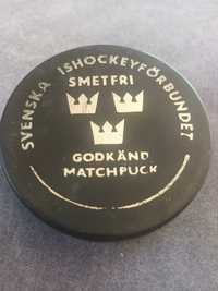 Krążek hokejowy meczowy -Szwecja