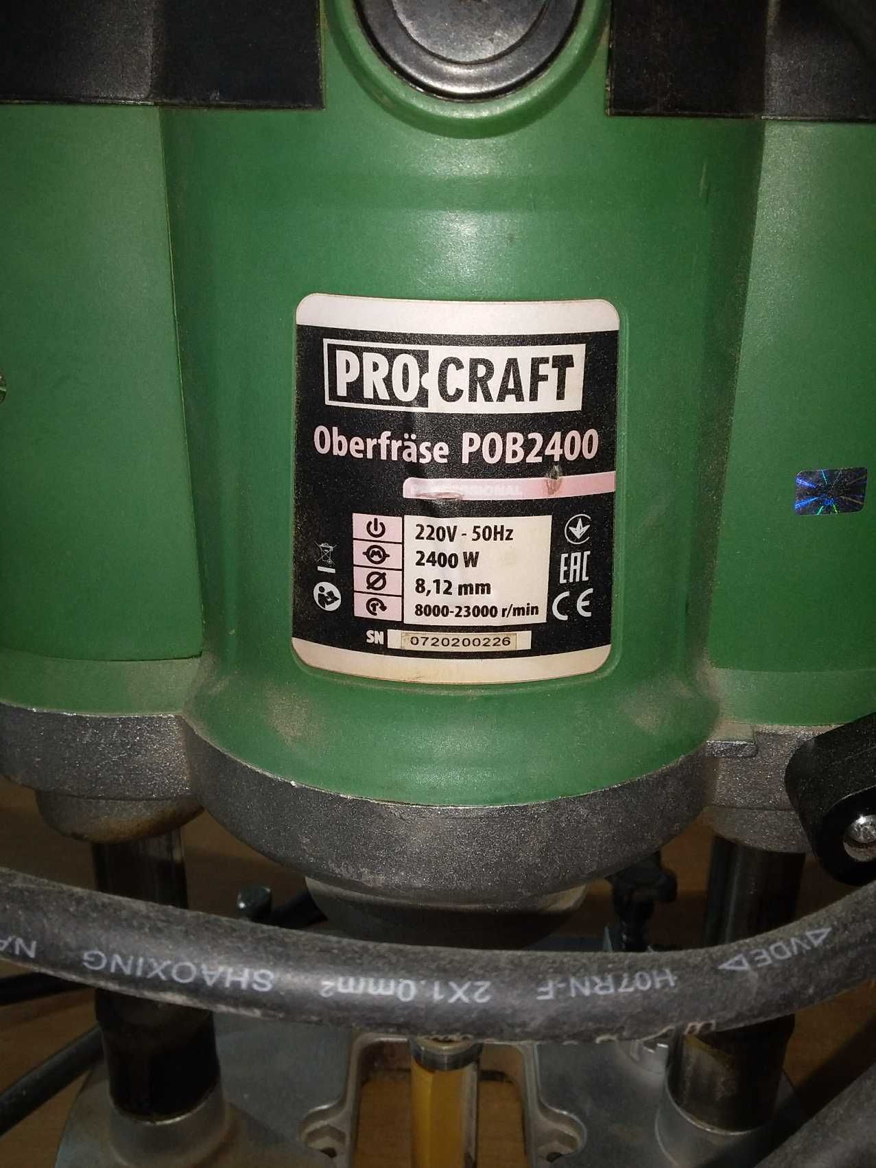 Ручний фрезер PROCRAFT 2400