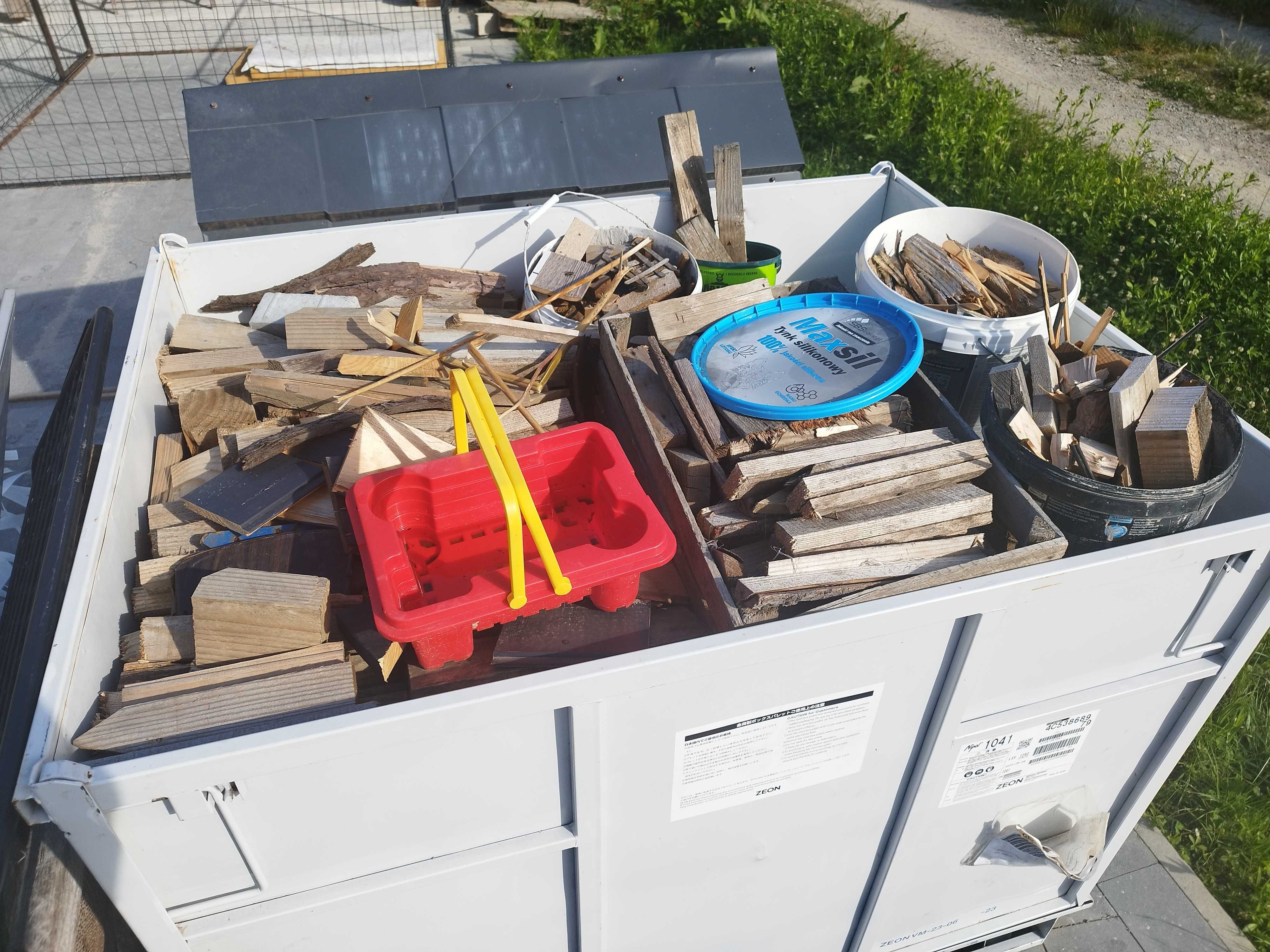 Skrzyniopaleta, paletopojemnik, skrzynia, box, pojemnik na zboże