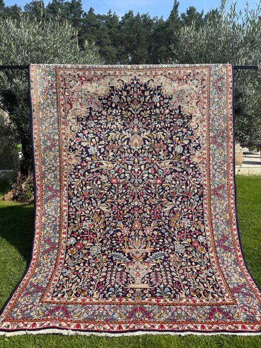 Dywan Perski Vintage R. Tkany Iran Kerman Kirman 290x205 galeria16 tys