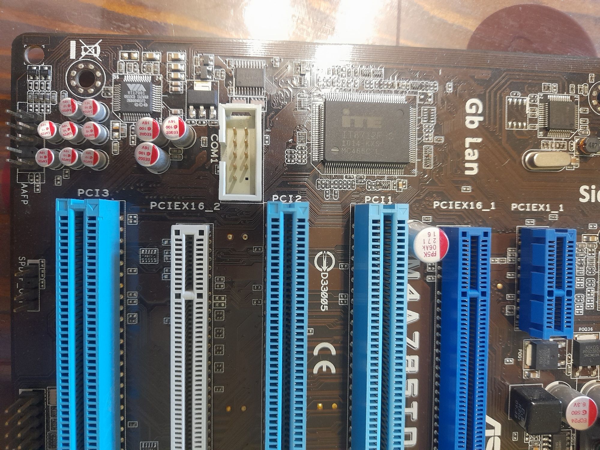 Материнська плата ASUS M4A785TD-V EVD з процесором і кулером